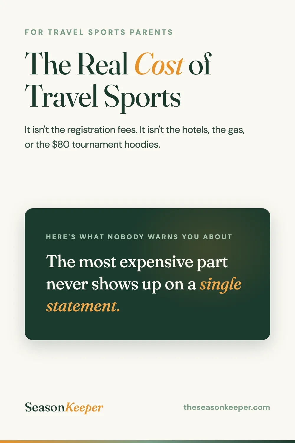 The Real Cost of Travel Sports